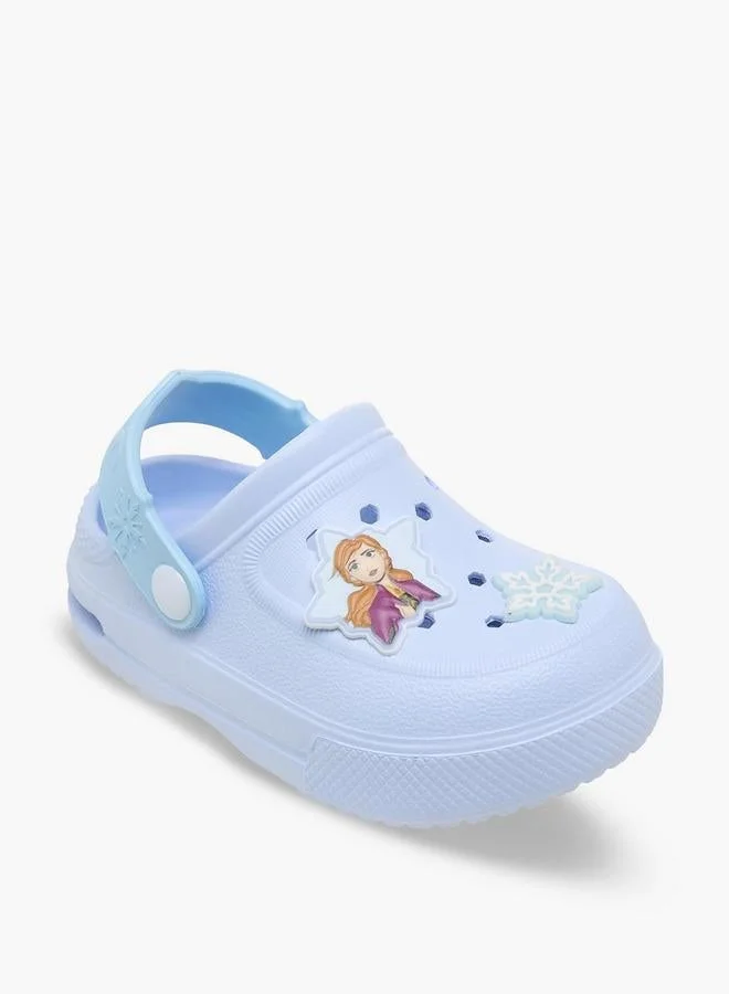 Disney Girls Frozen Applique Light-Up Clogs