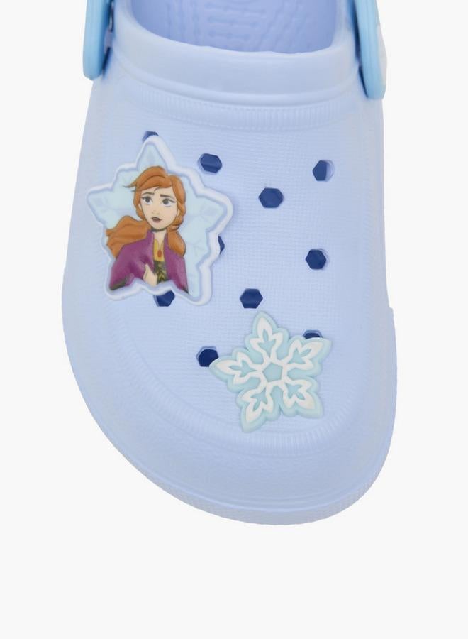 Disney Girls Frozen Applique Light-Up Clogs - Image 4