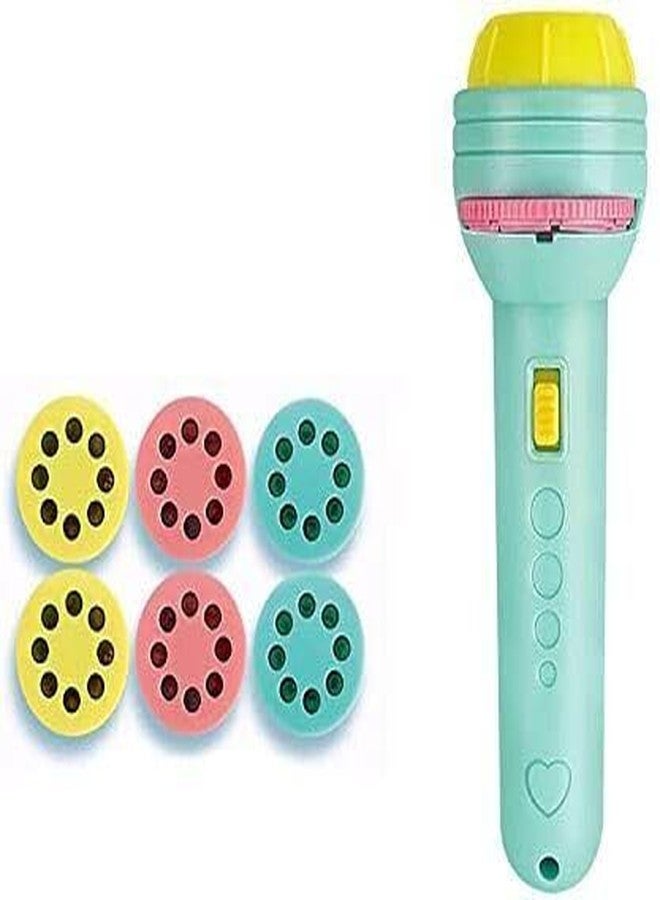 Crazy Buy CrazyBuy 3 Slides, 24 Patterns Projector Flashlight Kids Projection Light Type (Multicolor) - Image 2