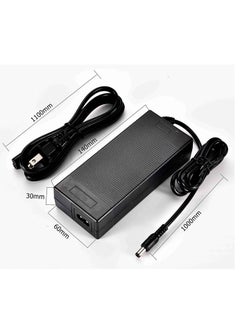 Generic شاحن سكوتر كهربائي 42 فولت، 2 أمبير، مناسب فقط لـ gotrax.GXL V2.Apex.Xr Ultra.XR Elite.G3.G4.GMAX Ultra.Vibe.  - Image 3