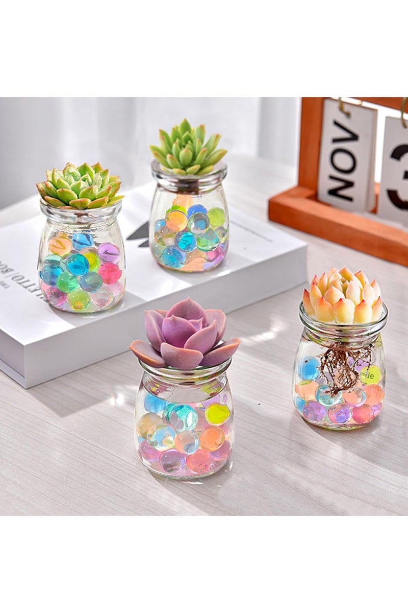 50,000 كرة جل ملونة – خرز مائي قابل للتمدد للألعاب الحسية، مسدسات الماء، ديكور المنزل وترطيب التربة – غير سام وقابل للتحلل – أسلوب أوربيز – ناعم ومشرق وسهل النقع – للأطفال والكبار - Image 2