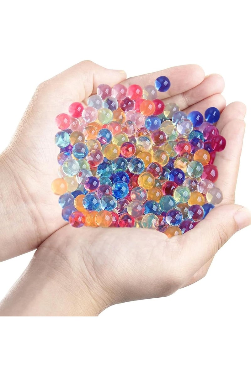 50,000 كرة جل ملونة – خرز مائي قابل للتمدد للألعاب الحسية، مسدسات الماء، ديكور المنزل وترطيب التربة – غير سام وقابل للتحلل – أسلوب أوربيز – ناعم ومشرق وسهل النقع – للأطفال والكبار - Image 4