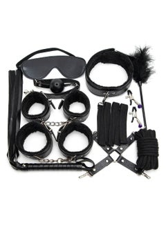 Bondage Play Kit 10pcs Restraints Set for Adult Game SM Games Set