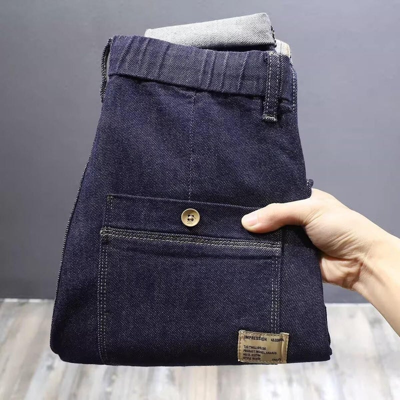 Men's Jeans Spring Worn Cone Crop Dead Denim - Image 3