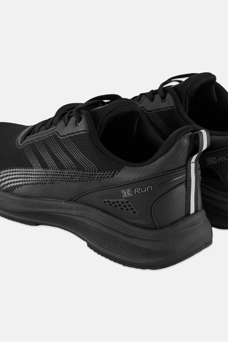 RBX Men Lace Up Outdoor Shoes, Black - Image 2