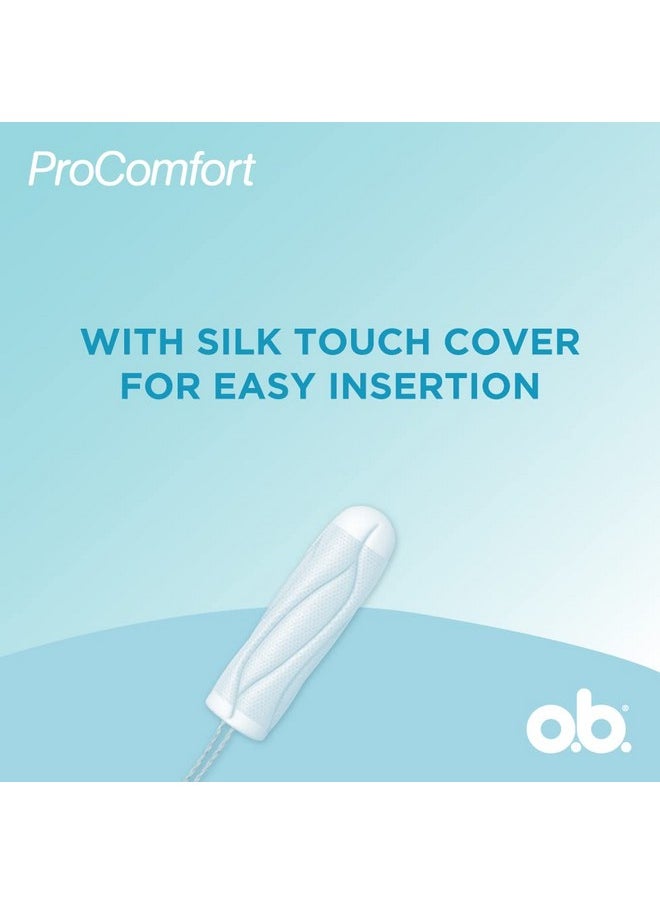 o.b. - Procomfort Tampons For Average Flow For Periods Combo Pack, 40 Pieces (2 X 20 Tampons) - Image 1