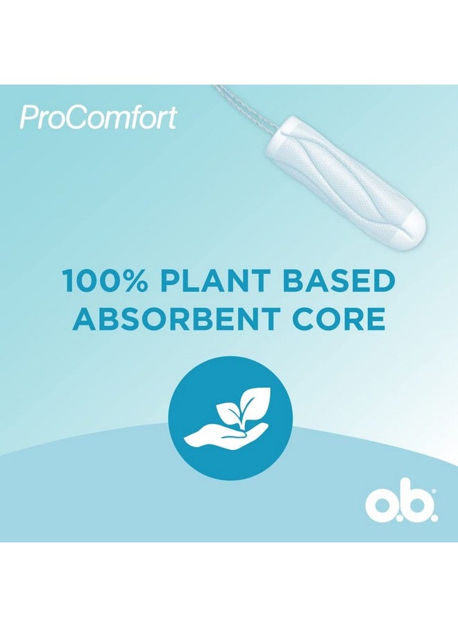 o.b. - Procomfort Tampons For Average Flow For Periods Combo Pack, 40 Pieces (2 X 20 Tampons) - Image 1