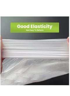 Hi Care (Pack of 100 Bags) Garbage Bag White 65x95cm 20 Micron Heavy Duty Oxo Biodegradable Plastic bag Medium Trash Bags Dustbin Bags Waste Bag Office Bag Strong & Durable Bin Bag Garbage Bag Medium  - Image 5