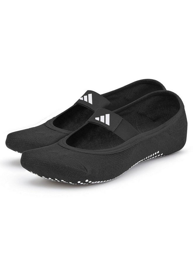 اديداس جوارب اليوغا مانعة للانزلاق للجنسين أسود سمول/ميديوم ADYG-30101BK-NL - Image 1