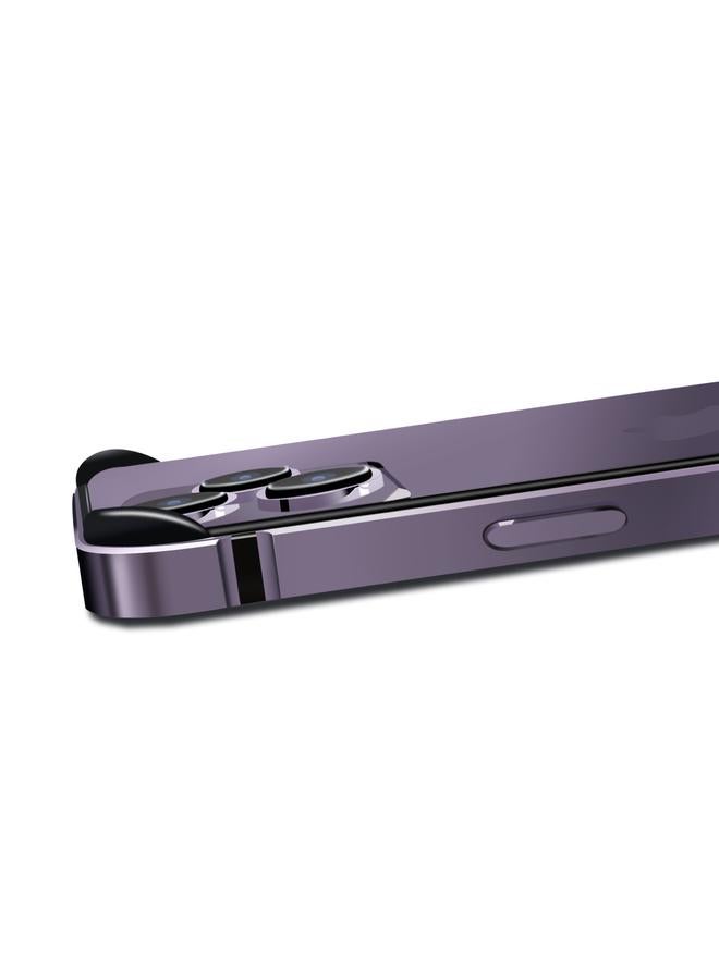 S-TOP Case For iPhone 14 Pro TPU + Aluminum Alloy Frame Phone Case - Image 5