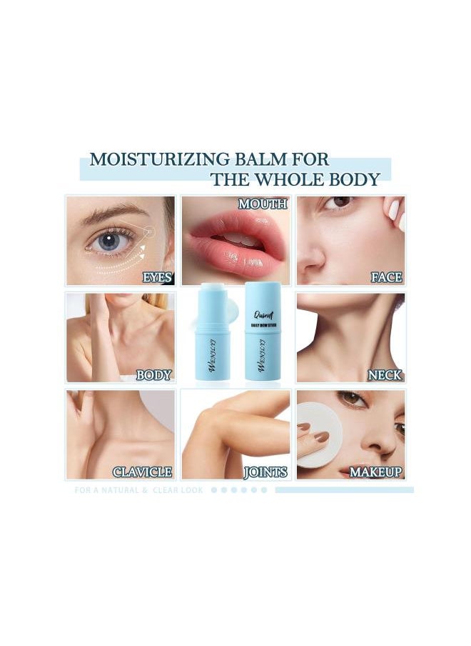 Generic - Wirnkle Bounce Multi Balm Stick,Hydrating Not Sticky Face Moisturizer Stick,Long Lasting Moisturizing Tinted Lip Balm for Dry Skin,Daily Make Up Base Face Balm Stick（04） - Image 1