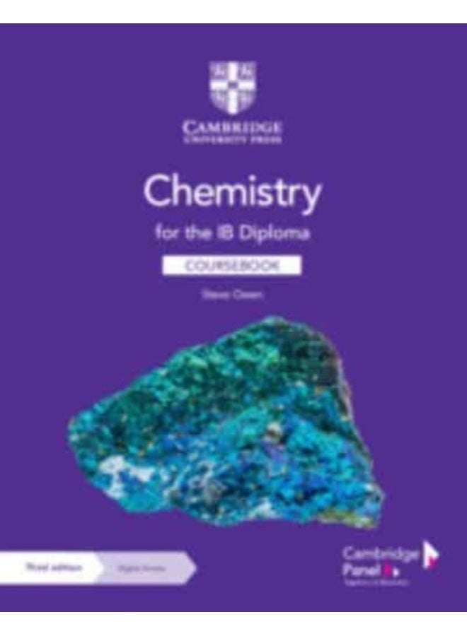 Chemistry for the IB Diploma Coursebook with Digital Access (2 Years) 