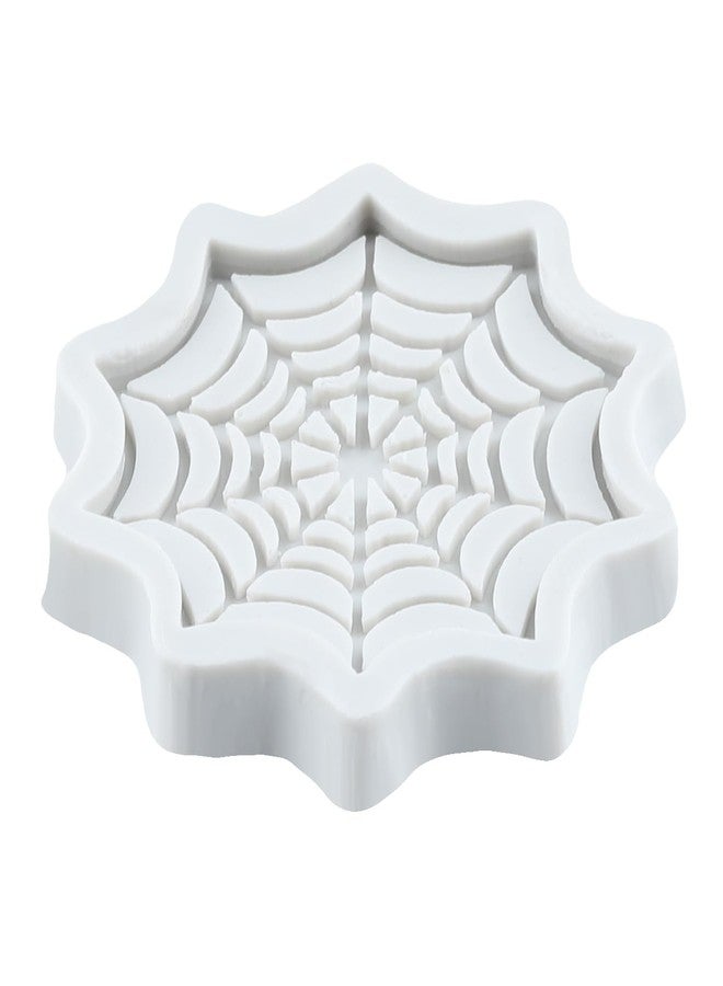 RFGHAC Halloween Spider Web Fondant Molds Spider Web Silicone Mold for Cake Decorating Cupcake Topper Chocolate Candy Gum Paste Polymer Clay Set Of 2 - Image 5
