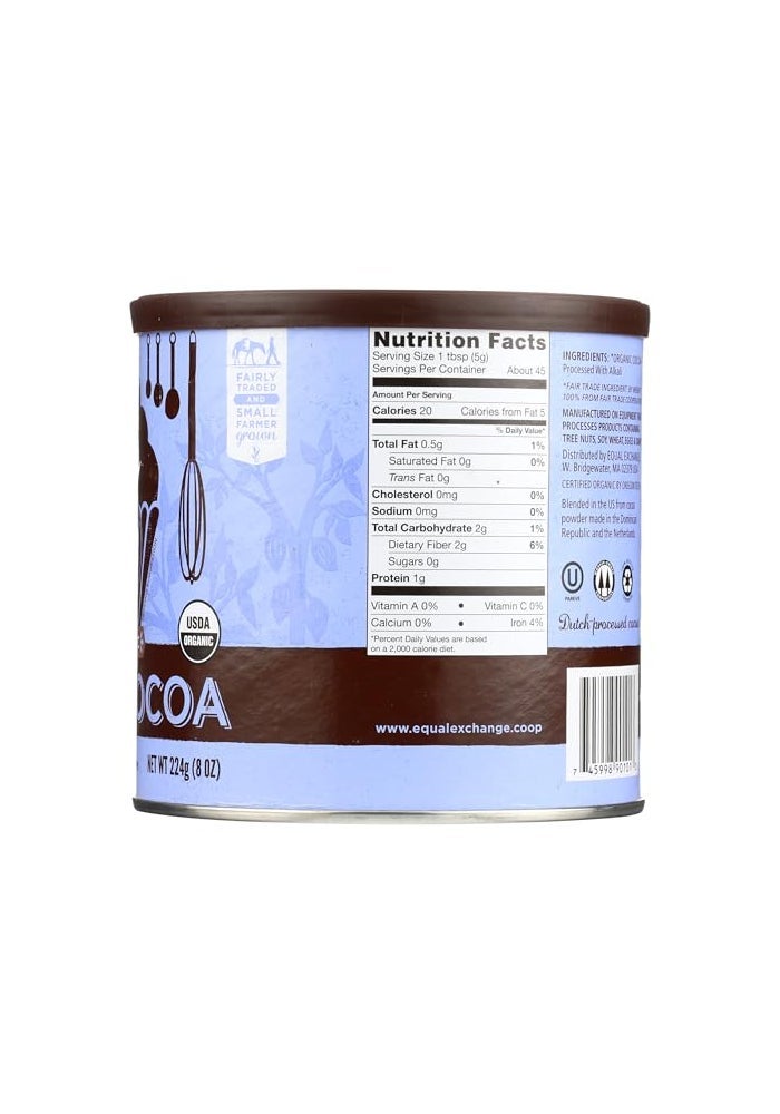 Equal Exchange , Can Baking Cocoa 8 Ounce - Image 5