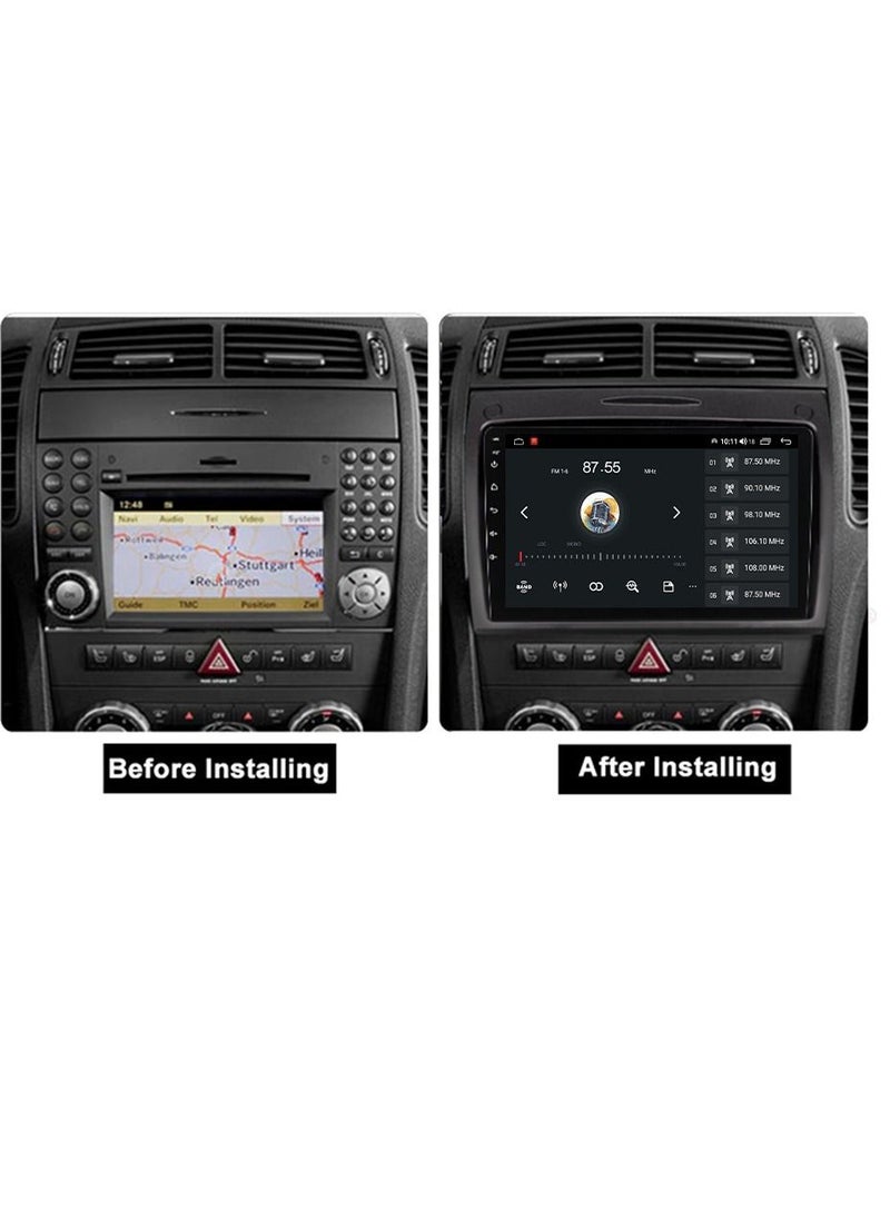 RAYMOS - Android Screen For Mercedes SLK Class R171 W171 SLK200 SLK28 Android 4GB RAM Support Apple Carplay Wireless Android Auto Bluetooth Car Radio Multimidia Video Player Navigation Car Stereo System - Image 1