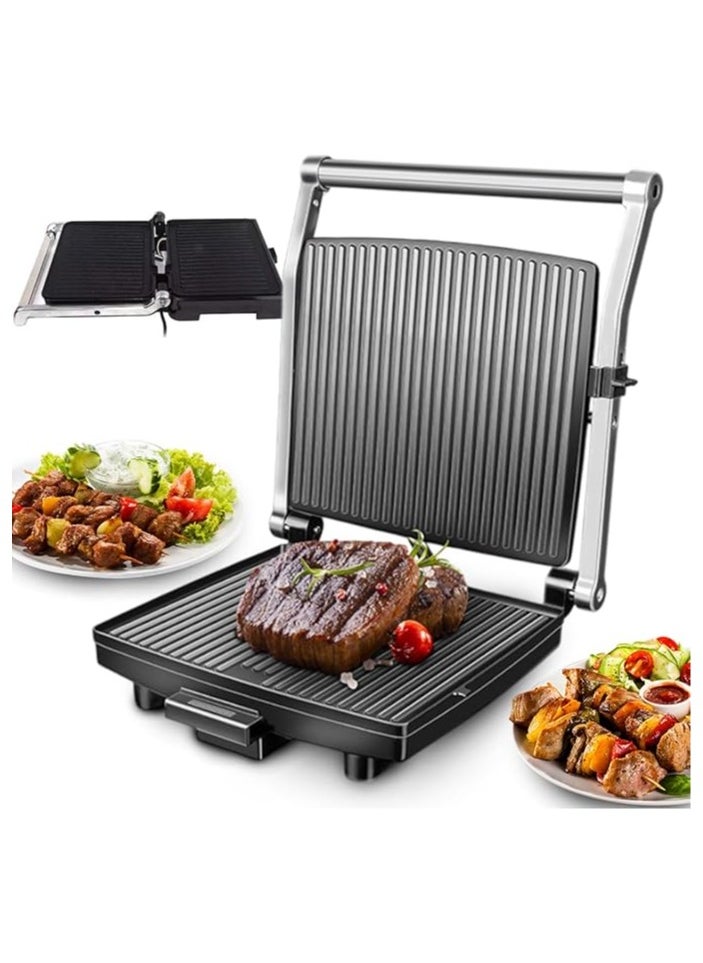 DSP - DSP grill electric, 1400W Electric Grill – Healthy & Durable Non-Stick Coating, Thermostatically Controlled, Adjustable Temperature, Cool Touch Base & Handle, KB1002 - Image 1