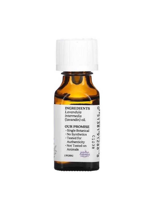 Aura Cacia Pure Essential Oil Lavandin 0.5 fl oz 15 ml  - Image 2