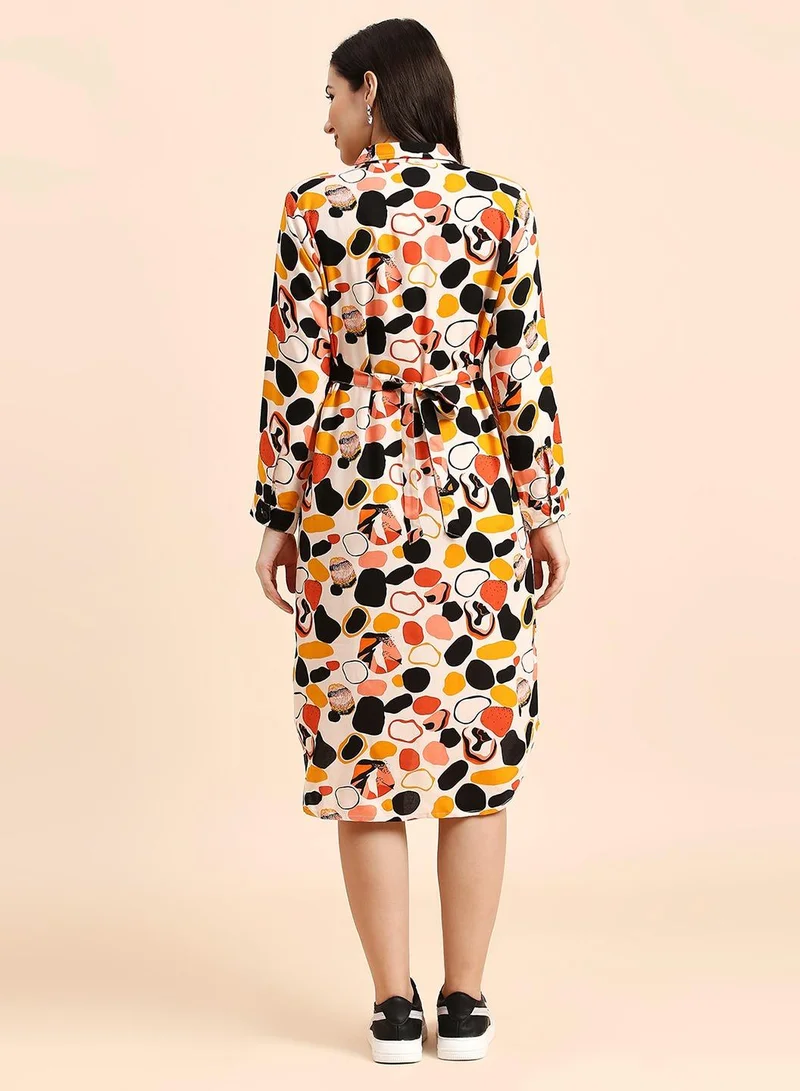 Tummy  Abstract Print Dress for Women | Best Price UAE
