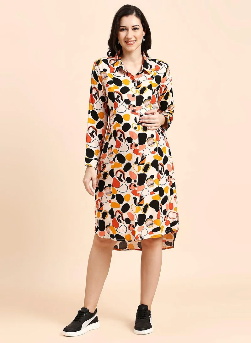 Tummy  Abstract Print Dress for Women | Best Price UAE