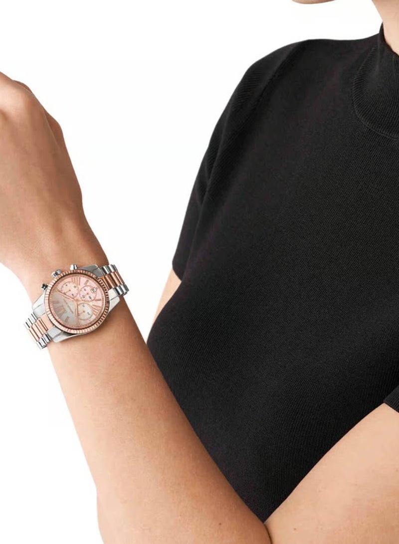 ام كي ساعة 7219 Lexington Chronograph للنساء - Image 4