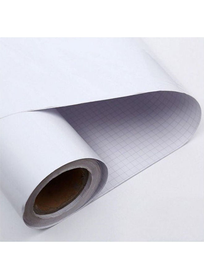 White Board Sticker Wall Paper Decor Removable Vinyl Chalkboard Black 45X200cm - Image 1