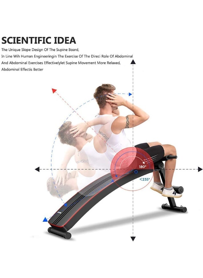 الكوتش مقعد دمبل قابل للطي مقعد تمارين مائل قابل لتعديل الارتفاع متعدد الوظائف صالة ألعاب رياضية منزلية محطة تدريب القوة - Image 5