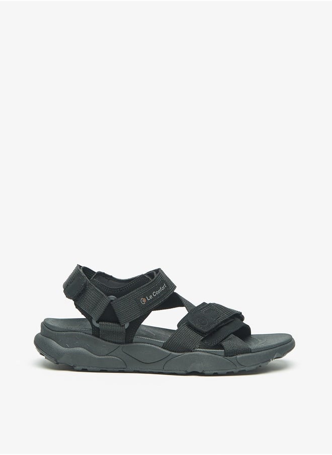 Le Confort - Men Textured Floaters with Hook and Loop Closure - Image 1