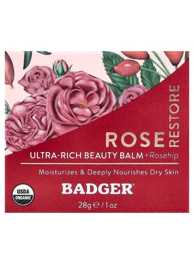 Badger Beauty Balm Damascus Rose 1 oz (28 g) - Image 2