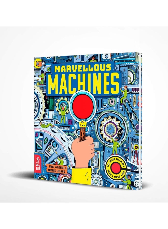 Marvellous Machines: A Magic Lens Book  - Image 1