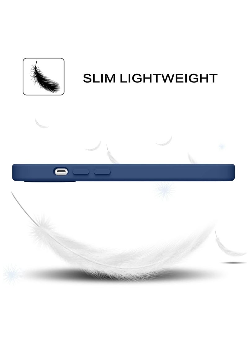 ELTRAZONE Soft Silicone Rubber Bumper Microfiber Lining Hard Back iPhone 15 Pro Max Back Cover Shockproof Protective Case Cover, Anti-Scratch, Dustproof, Premium Quality, Slim-Fit - Image 4