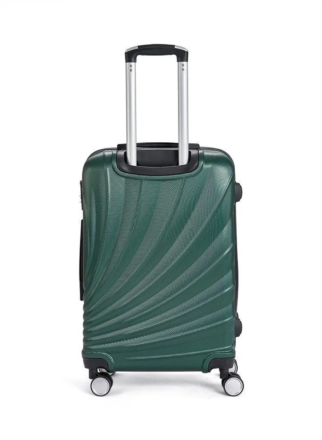 LIMRA Travel Bags From limra it consists of 3 luggage bags with a modern design and a solid green color