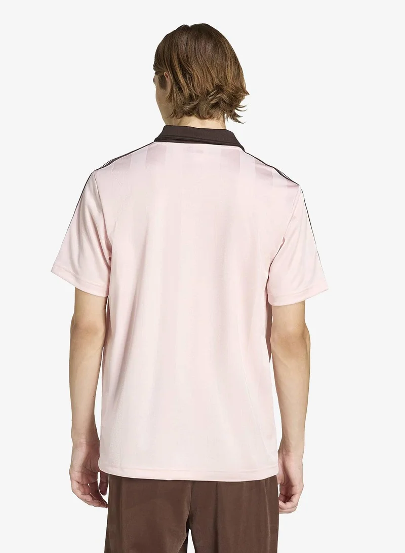 adidas Originals ARCHIVE COLLAR ENGINEERED JERSEY