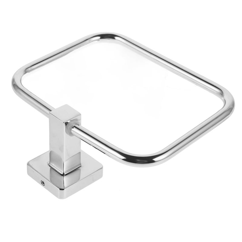 Zinc Alloy Wall Mount Towel Rack Modern Hand Towel Holder Easy DIY Installation - Image 2
