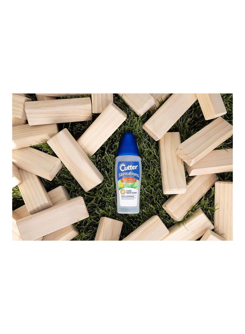 Cutter Skinsations Insect Repellent Mosquito Repellent Repels Mosquitoes 6 fl Ounce - Image 5