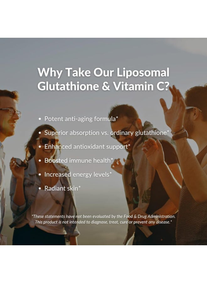 Intelligent Labs Liposomal Glutathione & Vitamin C Liquid Supplement for Adults - Image 5