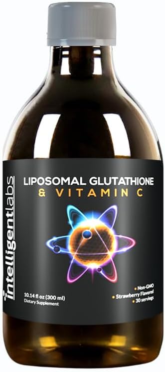 Intelligent Labs Liposomal Glutathione & Vitamin C Liquid Supplement for Adults - Image 1