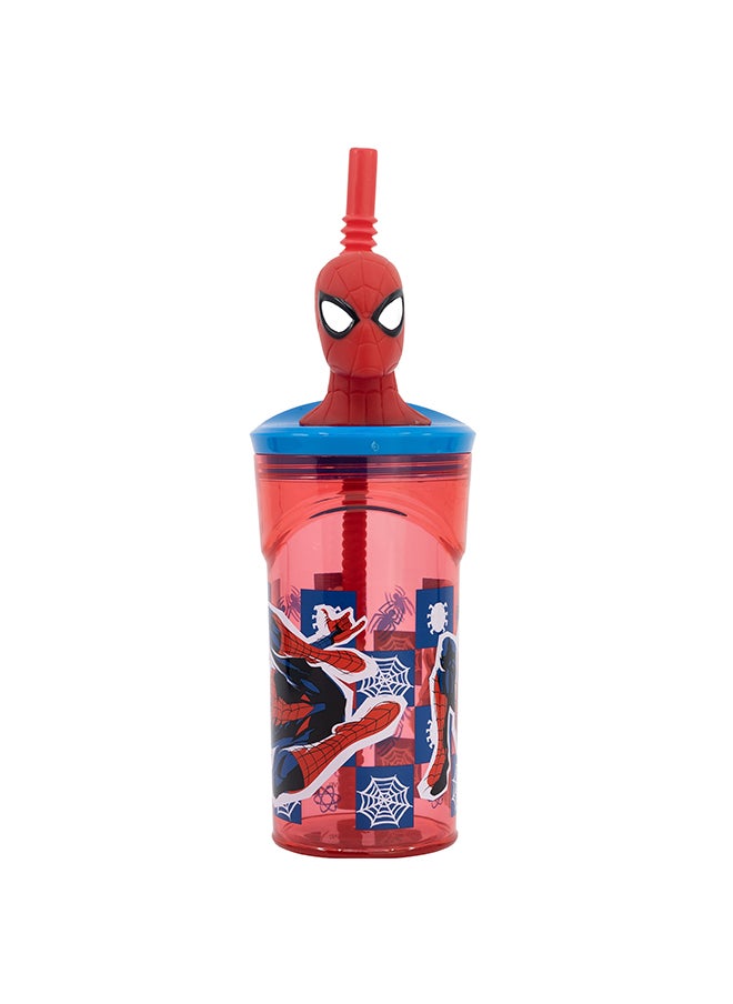 STOR - Marvel Tumbler 3D Fig. 360ml Spiderman - Image 1
