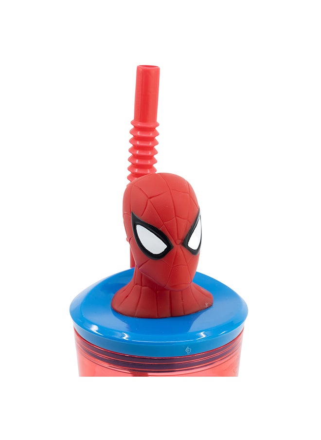 STOR - Marvel Tumbler 3D Fig. 360ml Spiderman - Image 1