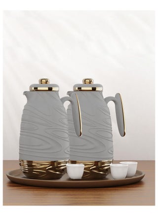 Grey/gold