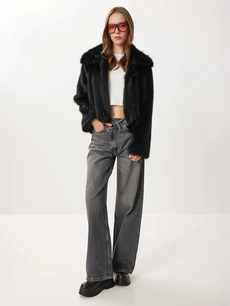 Lovely Istanbul ISTANBUL Faux Fur Jacket
