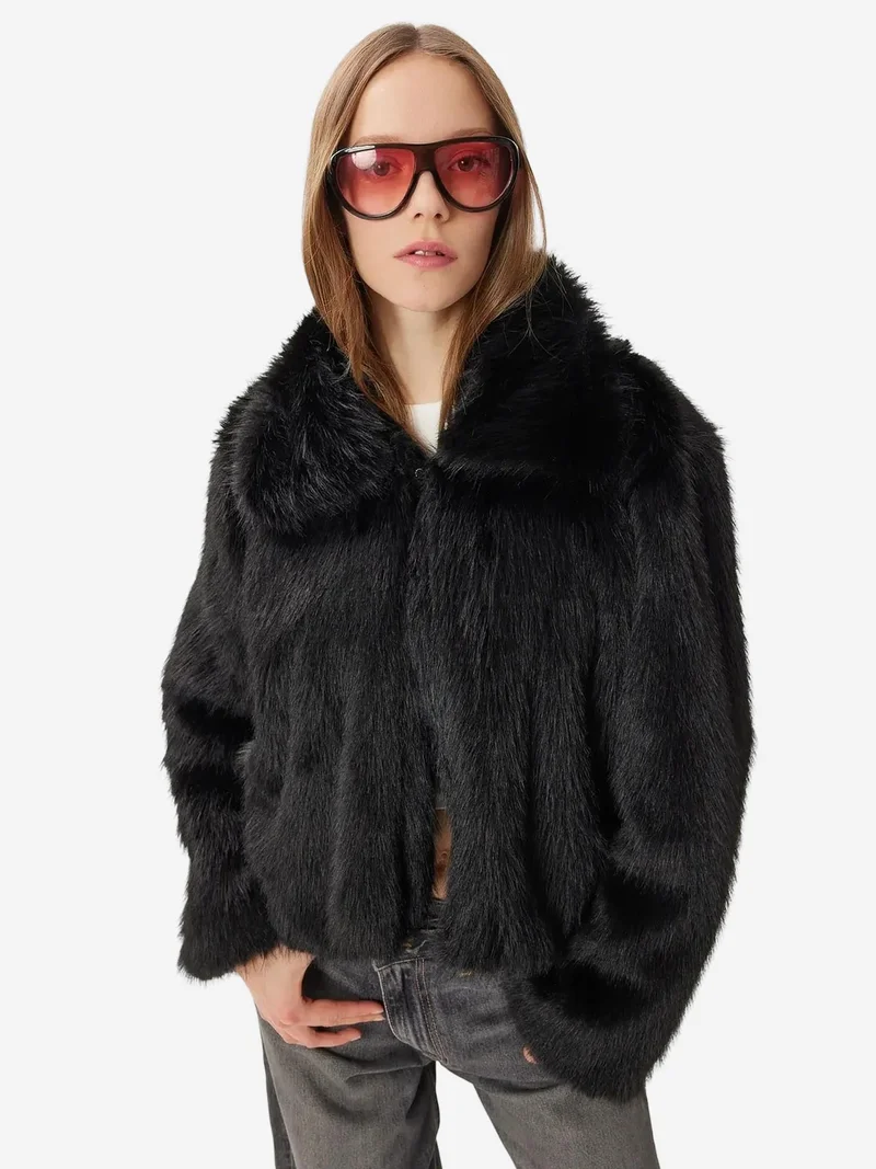 Lovely Istanbul ISTANBUL Faux Fur Jacket