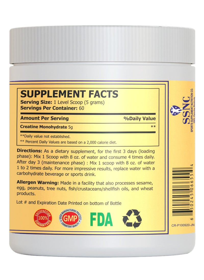 Sunline Creatine Monohydrate 5000mg, 60 Servings - Pure Powder for Muscle Fuel & Lean Mass  - Image 3