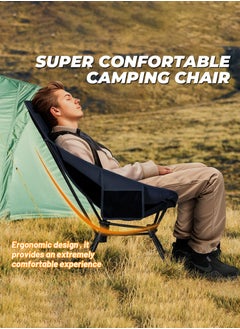 High Back Camping Chair for Adults Heavy Duty, Portable Camping Chair Folding Lightweight with Breathable Mesh, Outdoor Compact Folding Chair for Beach Fishing Picnic Patio Trave - pzsku/Z8326577BD146542B5145Z/45/_/1739520104/21128d30-8743-468d-ae19-9ac2dc56db8a