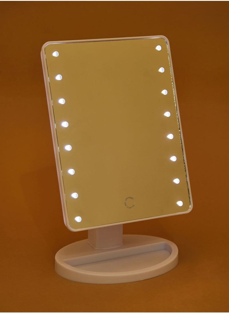 Danielle Creations - LED Hollywood Mirror With Touch Dimmer - Image 1