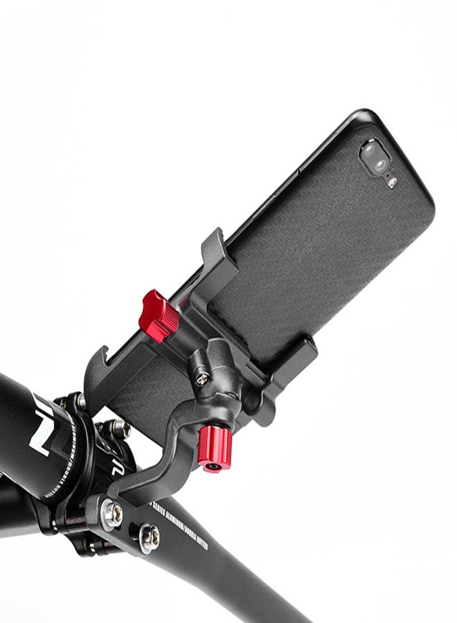 Promend Bike Stem Phone Mount Aluminum Alloy 360° Rotation MTB Bike Road Bicycle Stem Phone Holder - Image 3