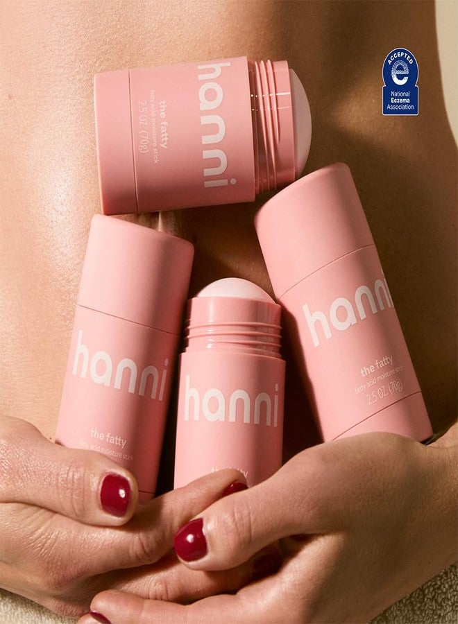 HANNI Fatty Body Moisturizer Stick with Fatty Acids, Travel Size Friendly Solid Lotion for Plumping and Hydration, Fragrance-Free and Safe for Sensitive Skin, 2.5 oz - Image 2
