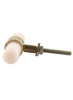 Indian-Shelf IndianShelf 2 Piece White Knobs Resin Wardrobe Knobs and Handles Tube Handles for Kitchen Cabinets 571 cm Drawer Pulls  - Image 3