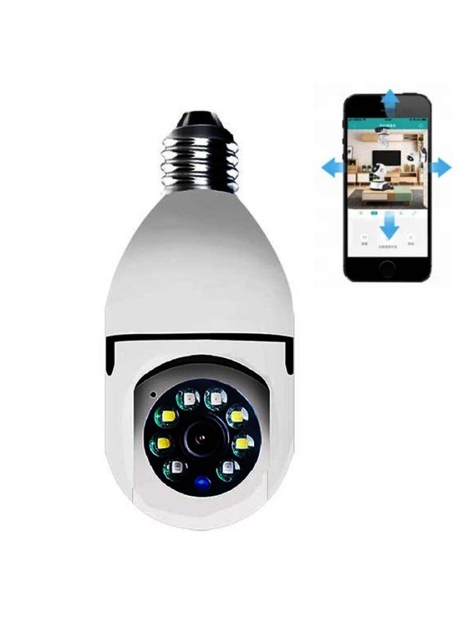 WiFi Home Security 360° Mini Bulb Camera – Wireless Smart Light Bulb Cam with CMOS Sensor, Zoom Support, Night Vision & Mobile App Control - Image 4
