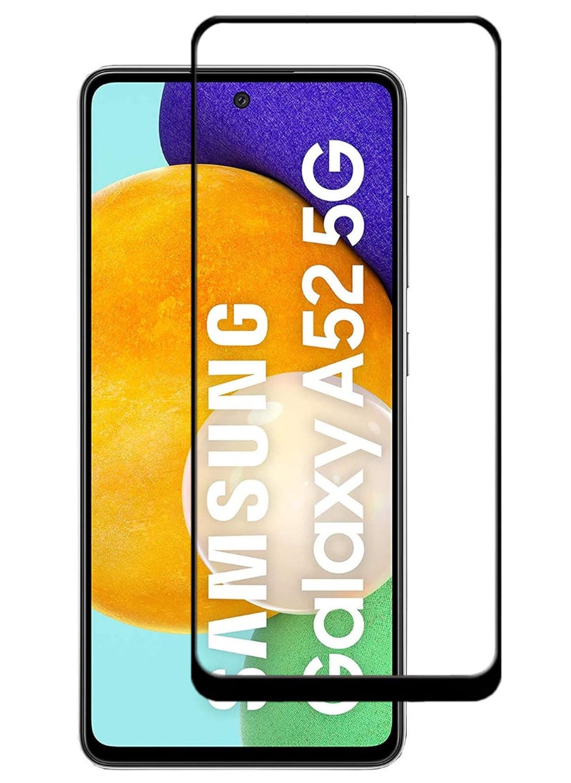 ACLIX Antistatic ESD Dustproof Premium Quality High Definition Tempered Glass Screen Protector Designed For Samsung Galaxy A52 5G - Image 1