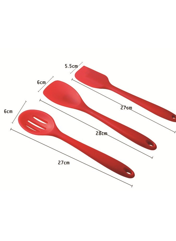 Silicone Kitchenware 10 Piece Set Non Stick Pot Set Kitchen Tools Baking Utensils  - Image 3